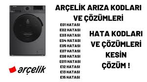 Çamaşır Makinesi E4 F4 Hata Kodu
